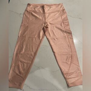 Victoria sport knockout pink capri leggings- Size XL